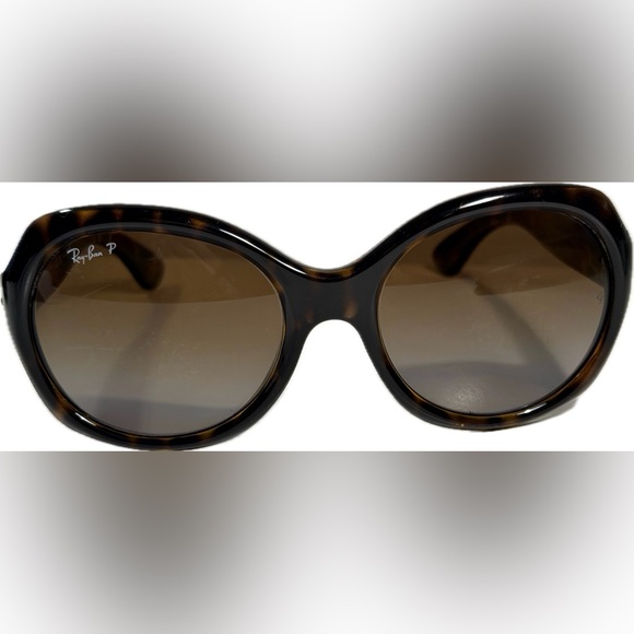 Ray-Ban RB4191 Polarized Tortoise Sunglasses with Gradient Lenses - Picture 5 of 16